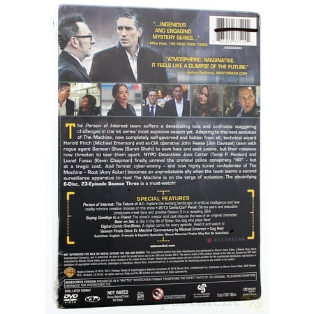 Person of Interest: The Complete Third Season [6 Discs]