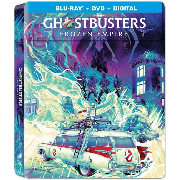 Ghostbusters: Frozen Empire (Steelbook) (Walmart Exclusive) (Blu-Ray   DVD   Digital Copy)