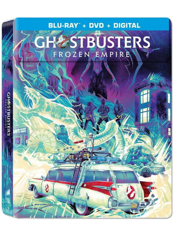Ghostbusters: Frozen Empire (Steelbook) (Walmart Exclusive) (Blu-Ray + DVD + Digital Copy)