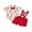 Red, variant on BemeyourBBs Newborn Baby Boy Valentines Day Outfit Gentleman Heart Bowtie Heart Bear Romper Shirt and Suspender Shorts Set Spring Summer Clothes