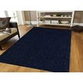 thumbnail image 4 of Home Queen Enfants Favori Zone de Couleur Unie Tapis Marine, 3' Rond, 4 of 4