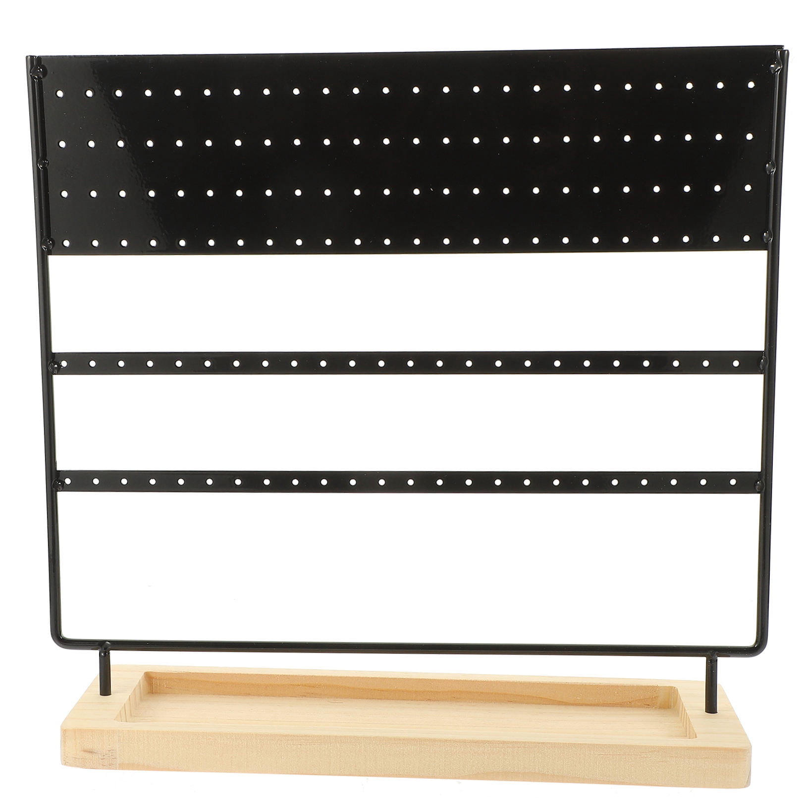 OUNONA  Jewelry Organizer for Hanging Earrings Stand Generous Holder