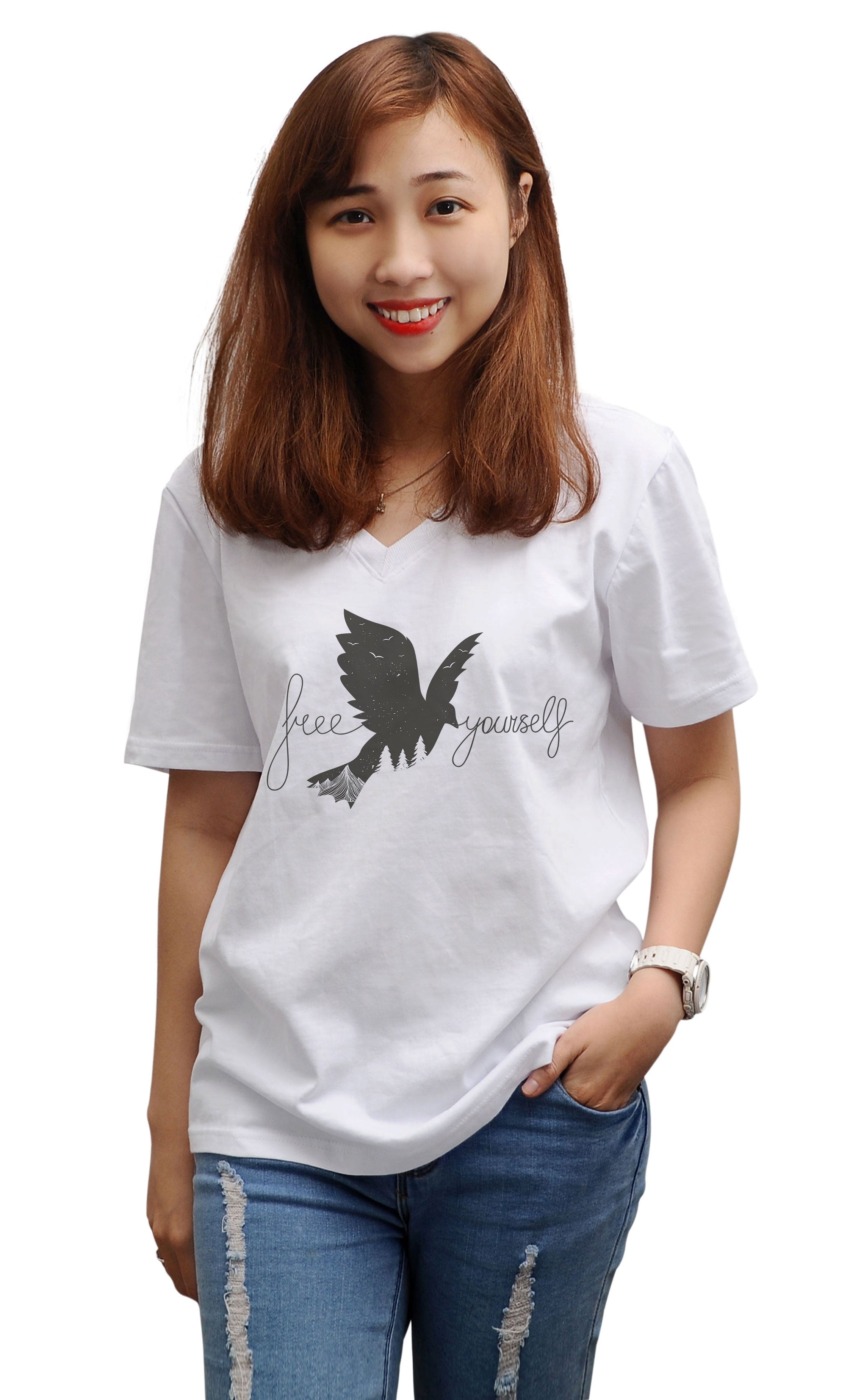 Vietsbay Flying Bird With Mountains And Trees Print 100 Cotton V Neck T Shirt Wts 16 Xl Walmart Com Walmart Com Vietsbay Flying Bird With Mountains And Trees Print 100 Cotton V Neck T Shirt Wts 16 Xl Walmart Com Walmart Com