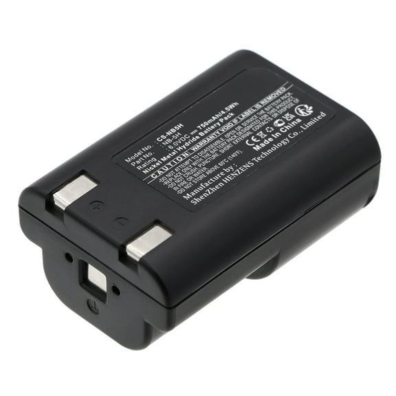 Replacement Battery for Canon PowerShot 600,PowerShot A5 Zoom,PowerShot A50,PowerShot D350,PowerShot S10,PowerShot S20,NB-5H,6.0V/750mAh