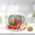 thumbnail image 4 of Organizador de cápsulas de café, frutero y cesta de hierro para guardar cápsulas de café en casa Negro, 4 of 9