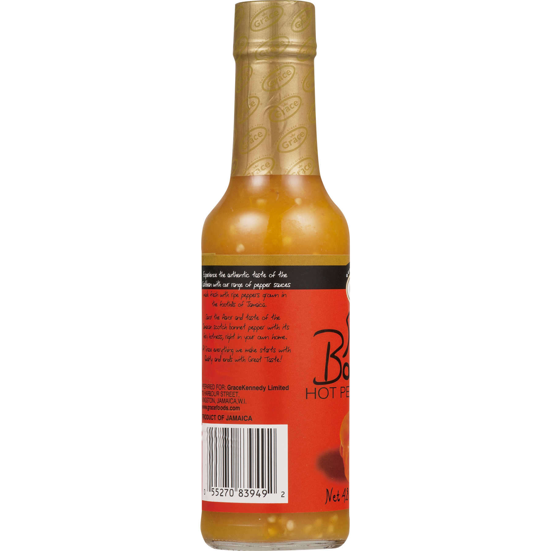 Grace Hot Pepper Sauce 4 8 Oz Walmart Com Walmart Com