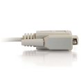 thumbnail image 3 of C2G - Null modem cable - DB-9 (F) to DB-9 (F) - 1 ft - molded - beige, 3 of 3