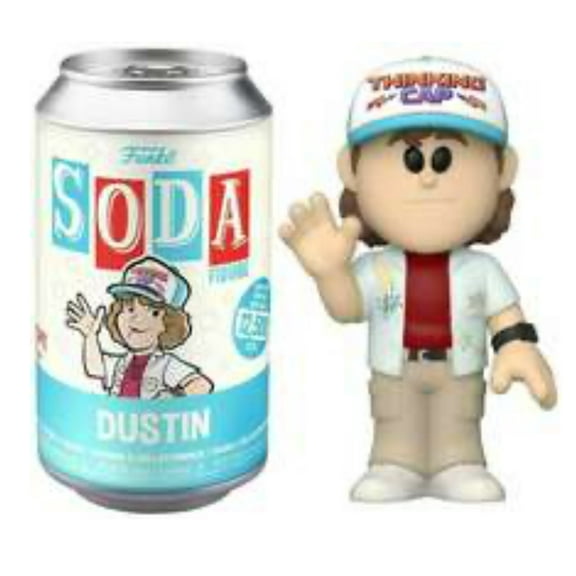 Funko Soda Dustin Stranger Things Vinyl Figure Open Can