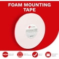 thumbnail image 2 of XFasten Double Sided Tape Foam Mounting Tape, 1/2-Inch x 36 Yards, 2 of 2
