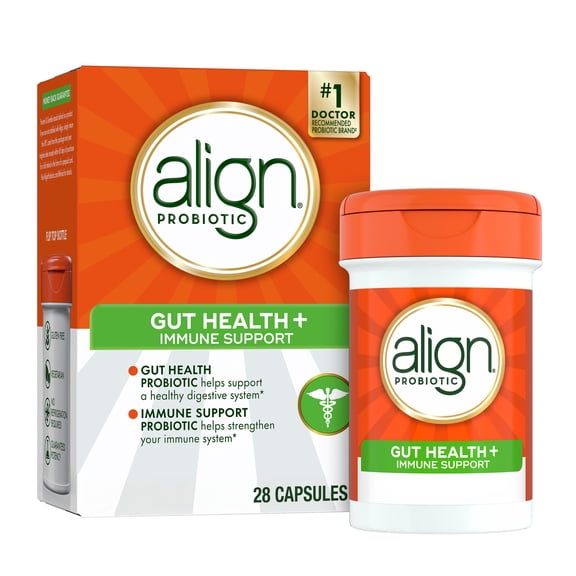 Align Probiotics Gut Health   Immune Support, Probiotic for Women and Men, 28 Capsules