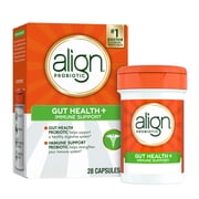 Align Probiotics Gut Health + Immune Support, Probiotic for Women and Men, 28 Capsules