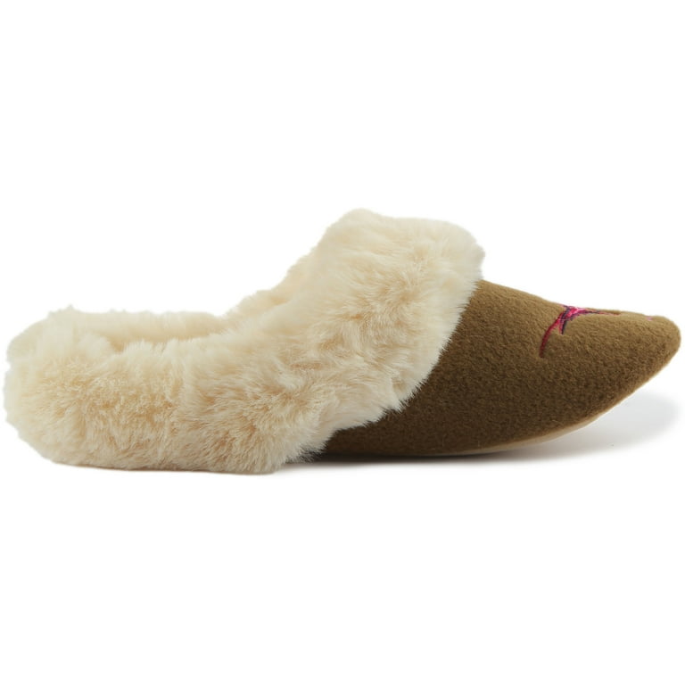 Joules Slippet Luxe Women s Pheasant Print Felt Indoor Slipper In