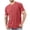 Pink, variant on Dianli Gifts Summer Men's Crew Neck Pocket Short Sleeve T-Shirt Casual Fitness Solid Color Retro Breathable Quick-Dry Lightweight Cotton Blend Gym Everyday Business Casual Tee Workout