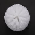 thumbnail image 4 of Accesorios de Baño de Repuesto de Repuesto Cepillos de Limpieza de Inodoro de Plástico Liso Porta Cabezales Blanco (6X Cabezas Blancas), 4 of 8