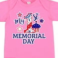 thumbnail image 4 of Inktastic My 1st Memorial Day with Cupcake and Stars Boys or Girls Baby Bodysuit, 4 of 5