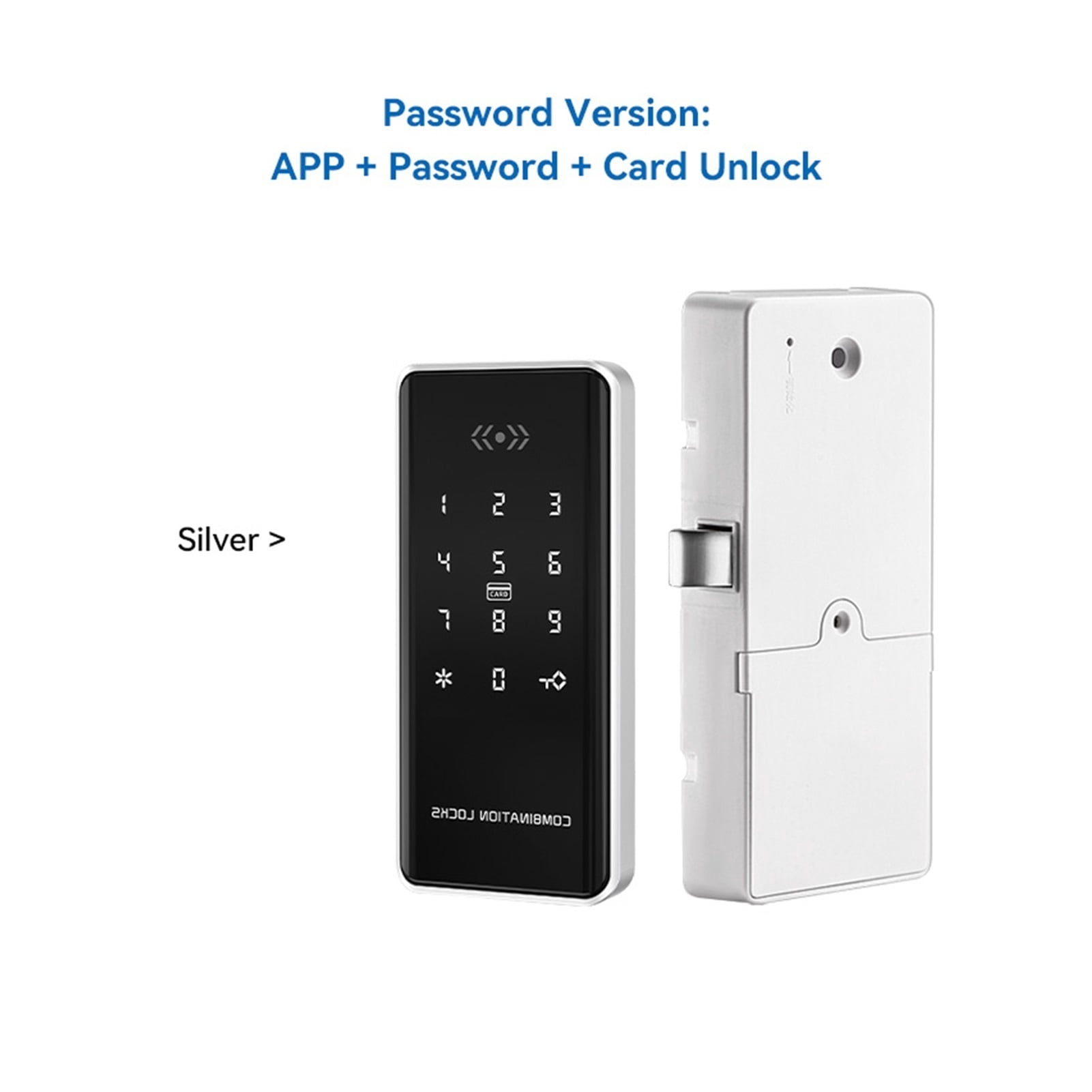 App Remote Control Electronic Smart Magnetic Sensor Rfid Keypad Cabinet Drawer Lock ,Easy to Installation and Use