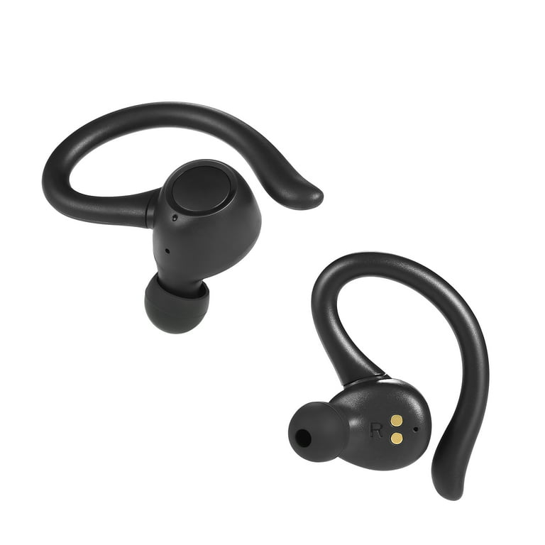 New - onn. True Wireless Headphones with Charging Case, Black