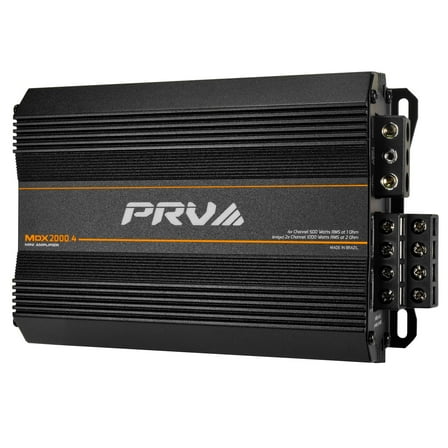 PRV Audio MDX2000.41OHM 4-Channel 2000W Mini Car Audio Amplifier 1 Ohm