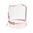 thumbnail image 1 of Abbracc Acrylic Packaging Box Storage Case with Leather Handle Mother's Day Gift Box Pink, 1 of 9