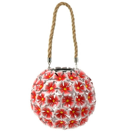 

Solar Energy Outdoor Hanging Lamp Flower Ball Courtyard LED Lamp Waterproof Lamp