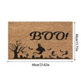 1 PCS Doormat Scary Door Mats Holiday Party Decorating Supplies