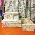 thumbnail image 4 of Namzi Vintage Rose Furniture Surface Decor Paper Peel& Stick Shelf Liner Drawer Locker Sticker Beige 17.7 Inch by 9.8 Feet, 4 of 5