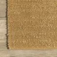 thumbnail image 4 of nuLOOM Elfriede Farmhouse Jute Blend Area Rug, 5' x 8', Sand, 4 of 9