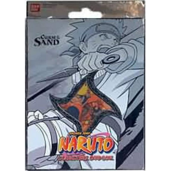 Curse of the Sand - Set #2, Naruto Starter Deck (Silver) New