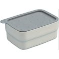 thumbnail image 1 of Portable Travel Soap Case Holder Plastic Soap Box Dish Container with Leachate Sponge, Brush for Bathroom Outdoor Hiking Camping Gym - Beige, 1 of 1