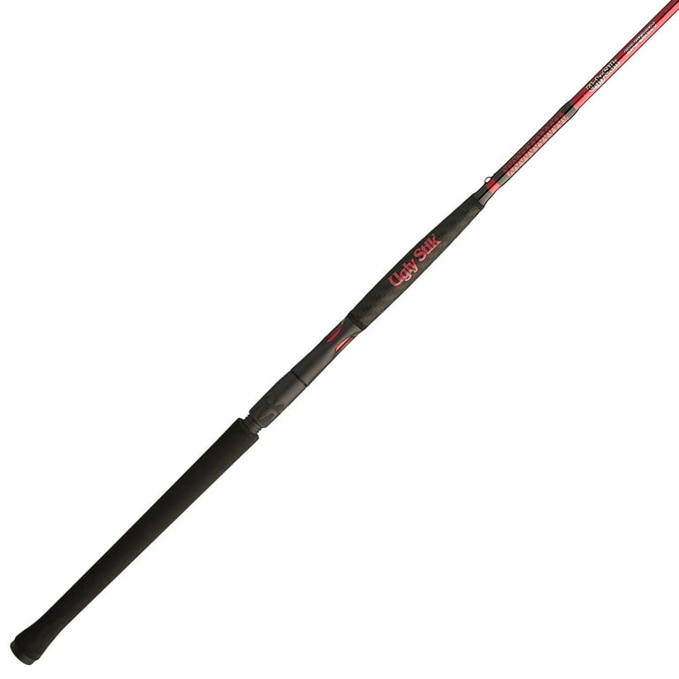 Ugly Stik 11' Carbon Crappie Spinning Rod, 2 Piece, Graphite, High  Sensitivity, 7-Year Warranty - Walmart.com