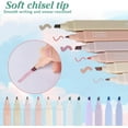 thumbnail image 4 of czcpp-12 Pack Aesthetic Cute Highlighters Assorted Colors Pastel with Soft Chisel Tip Marker Pens No Bleed Bible for Journaling Notes School Office Supplies, 4 of 4