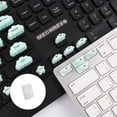 thumbnail image 3 of Silicone Keyboard Protector Covers Keycap Height Increaser Stickers Nail-Friendly Keyboard Risers For Ergonomic Typing, 3 of 10