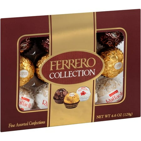 Ferrero Collection Fine Assorted Confections, 0.38 oz, 12 ct