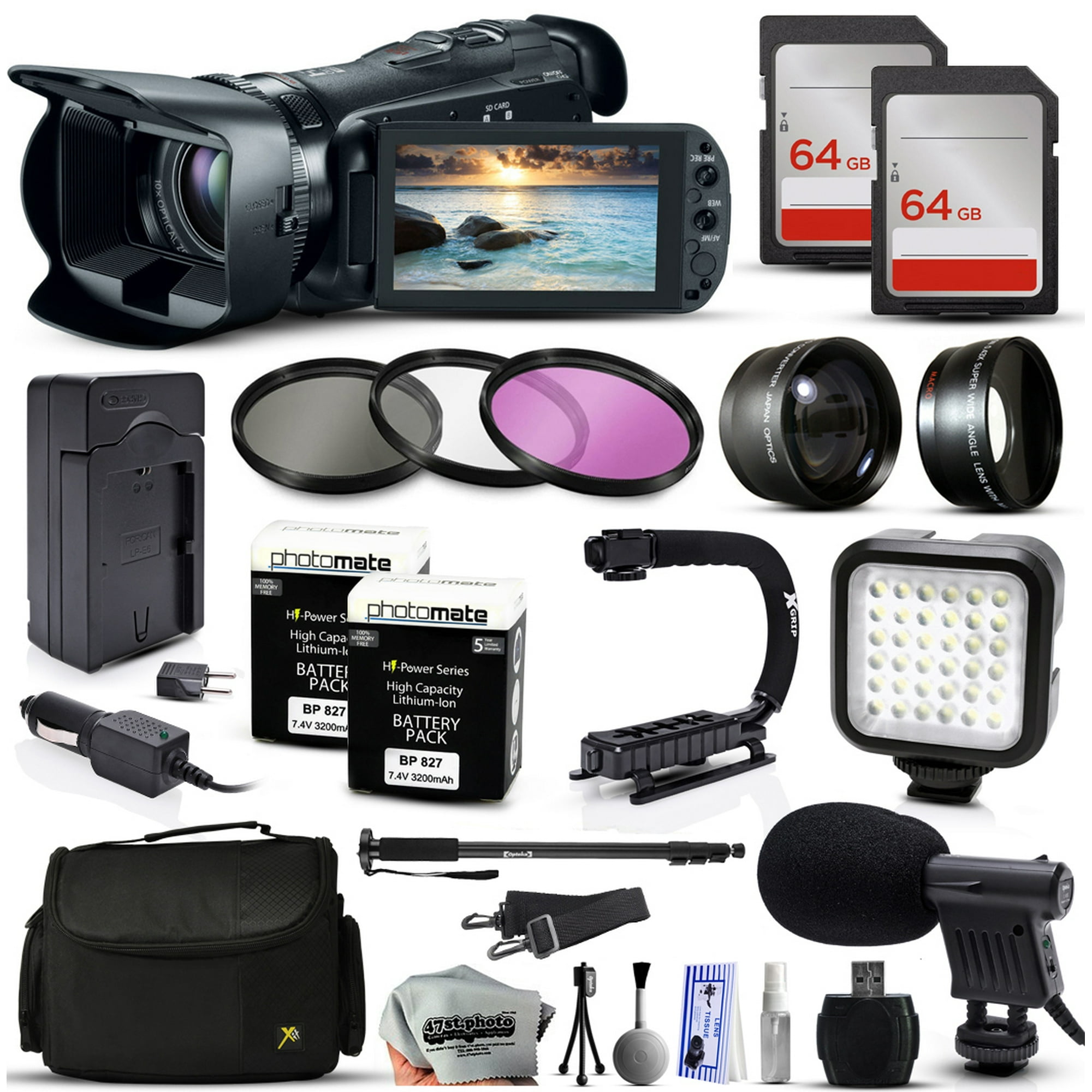 Canon VIXIA HF G20 HFG20 HD Camcorder Video Camera + 128GB Memory