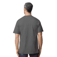 thumbnail image 3 of Gildan Ultra Cotton Tall T-Shirt, Men's Short Sleeve Crewneck Classic Shirt, Charcoal Tee, XLT, 3 of 4