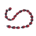 thumbnail image 3 of Ladybug Beads Red Black Glass Durable Corrosion Resistant Jewelry Spacer, 3 of 8