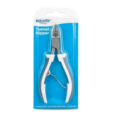 Equate Stainless Steel Toenail Nipper for Ingrown Toenails & Adult Nail Health, 1 Count