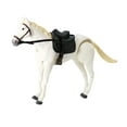 thumbnail image 2 of Estatuilla de Caballo Realista Hugo Decoración del Hogar Diseño de Mesa de Arena Blanco, 2 of 10
