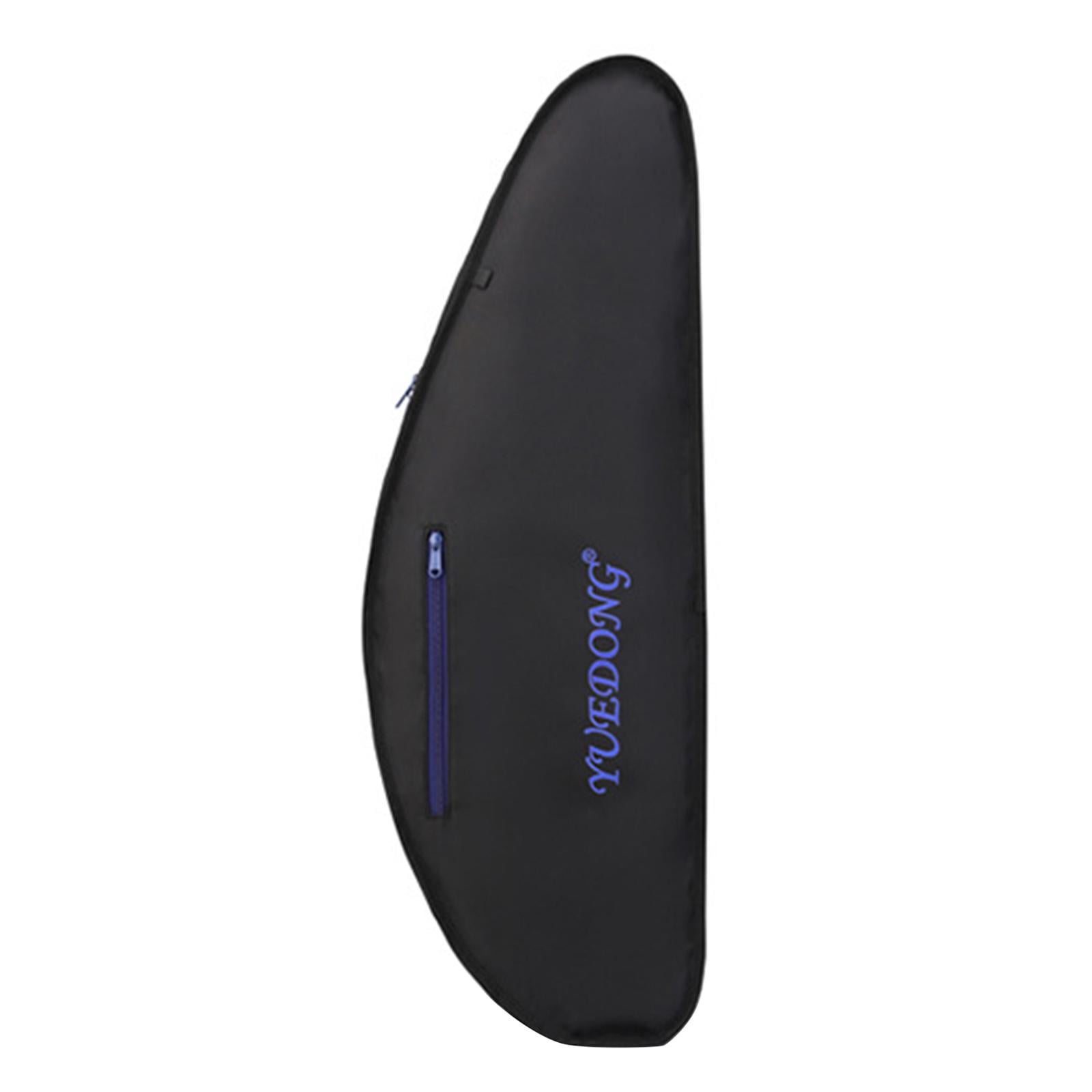 QccHieUs 4/4 Violin Case Violin Box Folding Lightweight Accessories Storage Pouch Fashion black