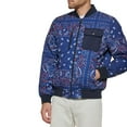 thumbnail image 3 of Men's Levi's® Diamond Quilted Jacket Color: White Bandana Print Size: XL, 3 of 4