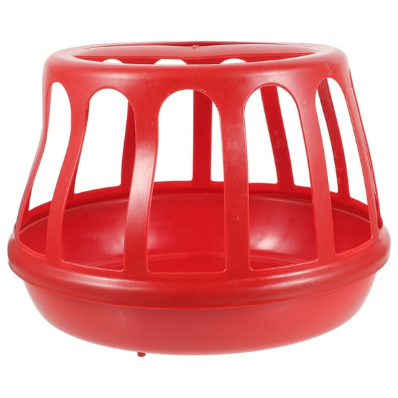 MLINS Chicken Feeder Portable Chicken Feeding Trough Poultry Food Feeding Container