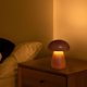 thumbnail image 3 of Lámpara De Mushrooms De Madera, Iluminación Led Cálida, Noche Recargable, Dormitorio, Cama, Estudio, Iluminación Ambiente, Lámpara De Pie, Adecuada Para Habitación, Iluminación Cálida,, 3 of 8