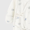 thumbnail image 5 of sdbrld 3 6 9 12 Months Preemie Clothes Newborn Sleepers Boy 1T 2T Unisex Baby Long Sleeve Romper Pajamas Bodysuit Infant Fall Winter Light Blue Sizes 0-1 Months, 5 of 6