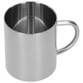 thumbnail image 2 of Taza, taza de acero inoxidable 304, taza de acero inoxidable, taza, taza, artesanía excepcional, 2 of 12