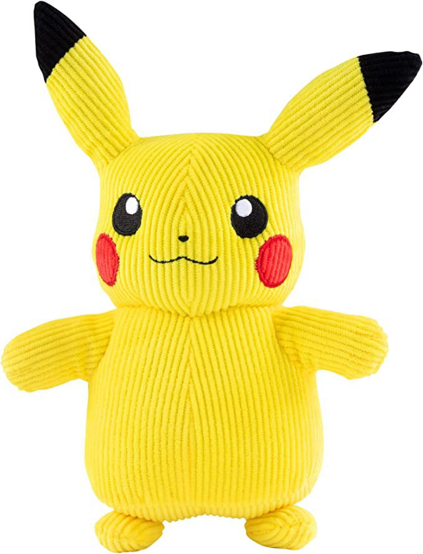 POKEMON SELECT CORDUROY PIKACHU PLUSH - 8-Inch - Unique Fabric