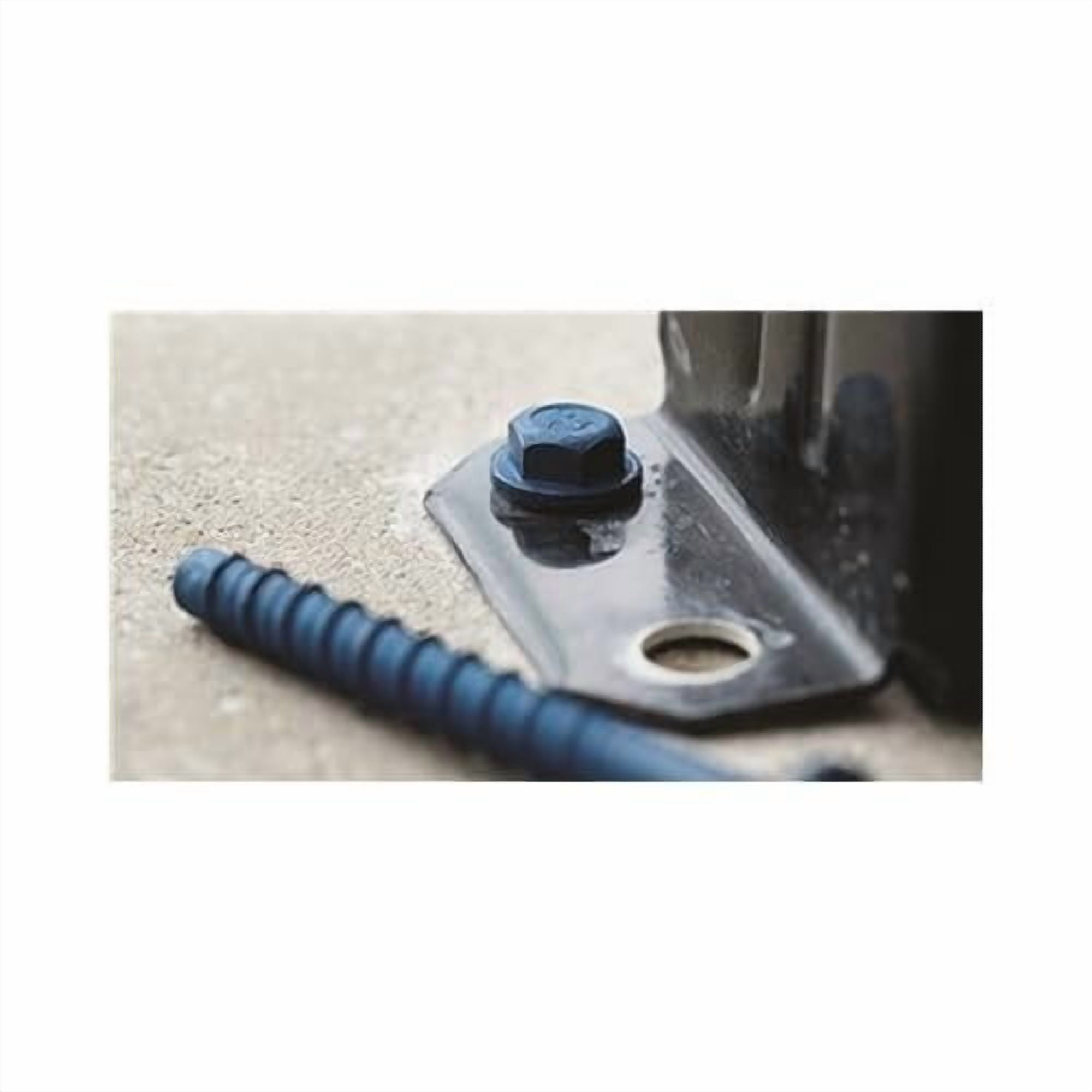 ITW Brands Tapcon 3/8 in. Dia. x 4 in. L Steel Hex Head Concrete Screw Anchor 10 pk — Construction & DIY Use, Standard Hardware Spec