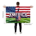 thumbnail image 5 of Bandera de Fútbol con Mangas de Brazo Bandera Del Cuerpo Del Ventilador Del Manto para la Copa Del Mundo 2026 Estados Unidos Canadá México, Poliéster, 150 X 90 cm, 5 of 5