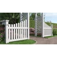 thumbnail image 3 of Vita 49" L x 39" W Vinyl Cottage Picket Wings White VA74338, 3 of 7
