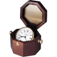 thumbnail image 1 of Howard Miller Oceana Table Clock 645-575 – Octagon, Engraving Plate, Windsor Cherry Decor with Quartz Movement, 1 of 4