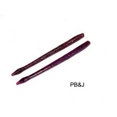 Net Bait Finesse Worm 4 75 20bg Peanut Butter Jelly Walmart Com